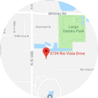 Map location of Clearwater, Florida office